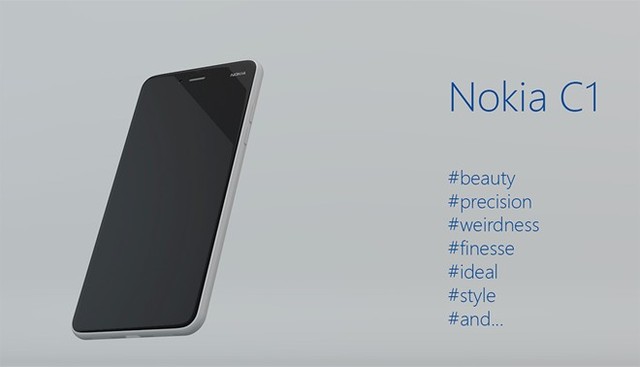 Nokia sẽ trở lại với thị trường sản xuất Smartphone với chiếc NOKIA C1